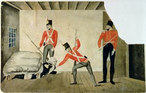 Boceto del arresto de Bligh